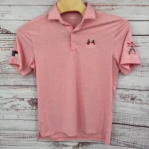 Johnnie-O Polo Shirt Mens Medium 2021 Gentlemen's Cup  Golf Performance‎